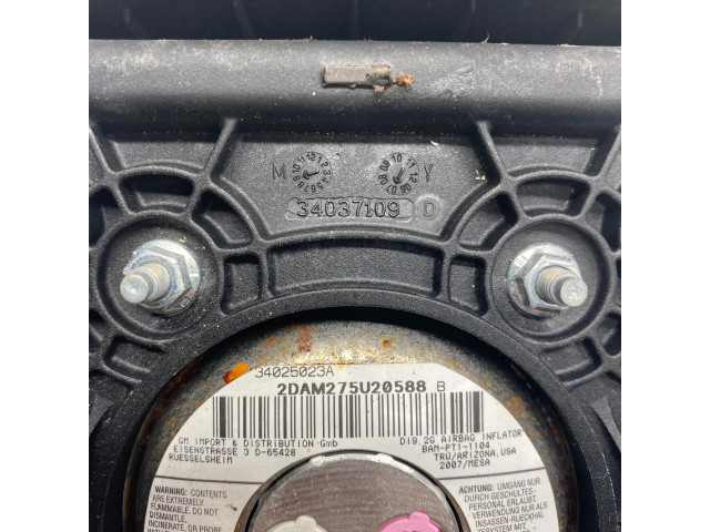 Подушка безопасности водителя 34025023A, 34037109 Cadillac SRX