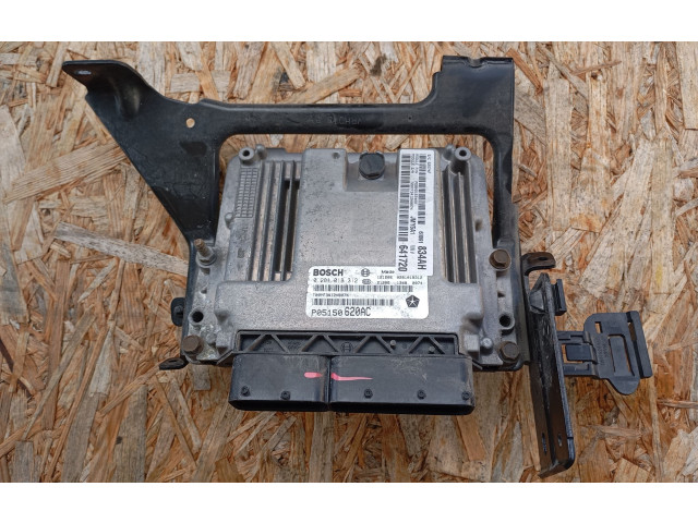 Блок управления двигателя 0281018312, P05150620AC   Fiat Freemont