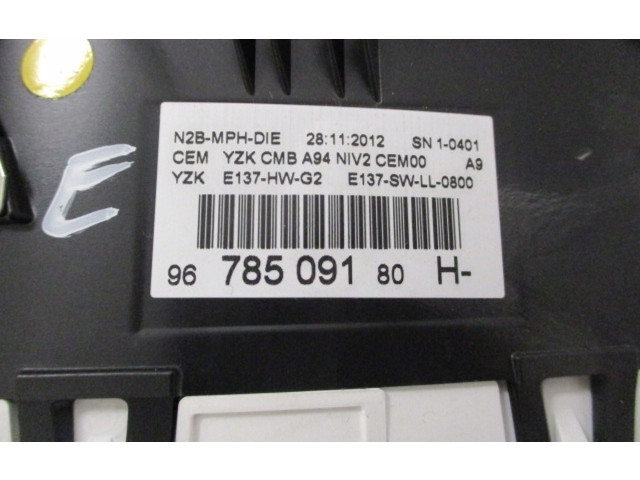 Панель приборов 9678509180 Peugeot 2008 I