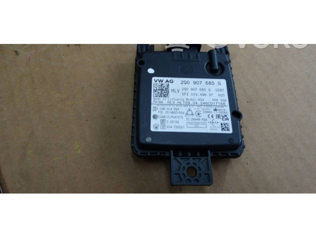 Датчик слепых зон 2Q0907685G   Skoda Octavia Mk4