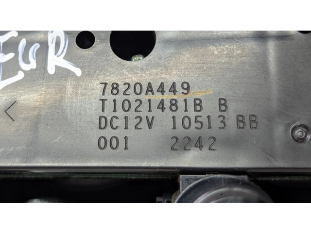 Блок управления климат-контролем 7820A449, T1021481B   Citroen C-Zero