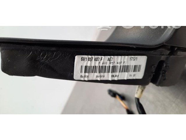 Зеркало электрическое        Skoda Fabia Mk3 (NJ)  2015 - 2021 года   