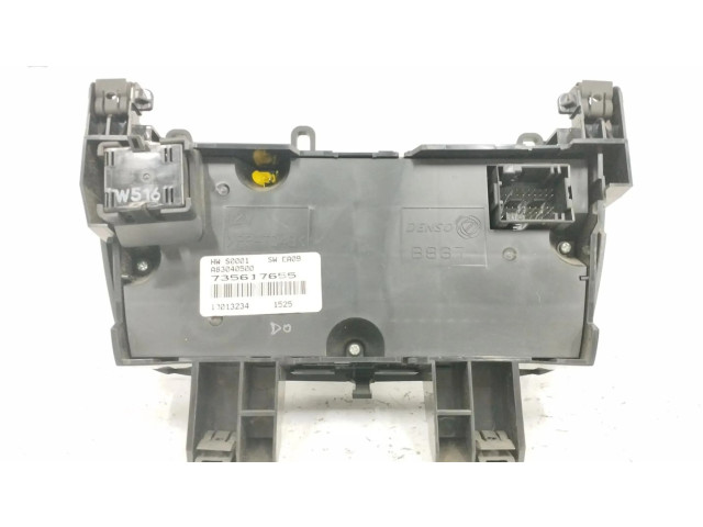 Блок управления климат-контролем 735617655 Fiat Doblo