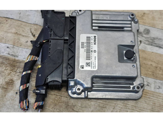 Блок управления двигателя 0281015210, 1039S25654 Saab 9-5