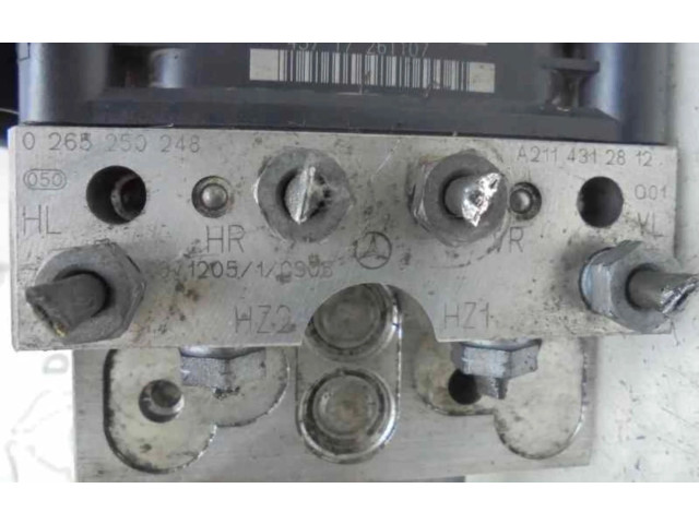 Блок управления АБС 0265250248   Mercedes-Benz E W211