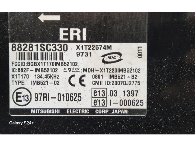 Блок комфорта 88281SC330, X1T22574M   Subaru Forester SH   