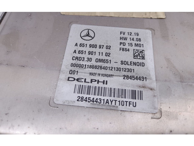 Řídící jednotka A6519009702, A6519011102   Mercedes-Benz GLA W156 2015