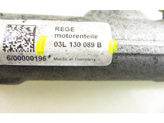 Топливная рампа 03L130089B, 5WS40730   Skoda Superb B6 (3T)   для двигателя CAYC