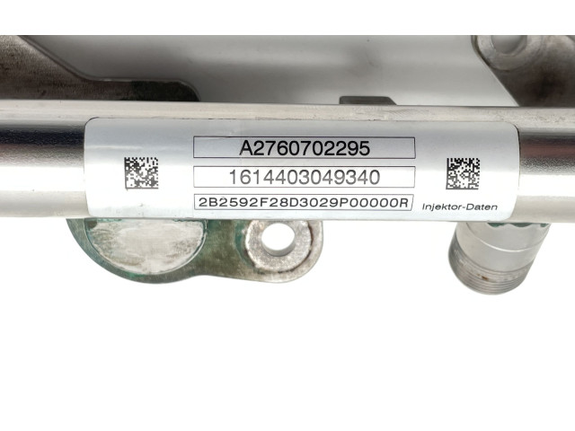 Vstřikovací lišta A2760702295, A2760781345 Mercedes-Benz E A207 M 276.820