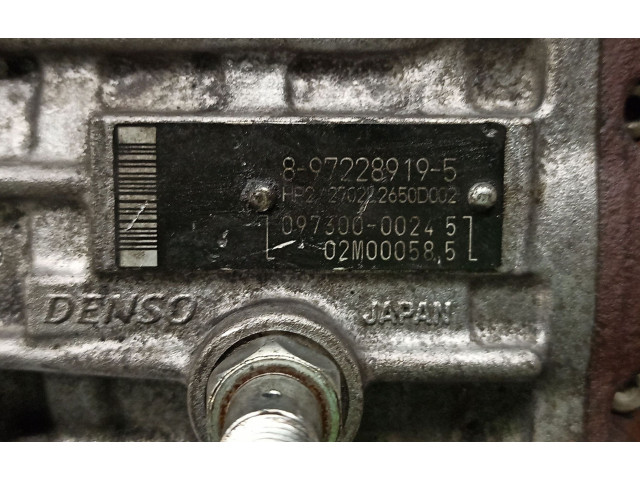 Vstřikovací čerpadlo 8972289195, 09730000245 Renault Vel Satis P9XA7