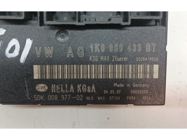 Блок управления 1K0959433BT Volkswagen Jetta V