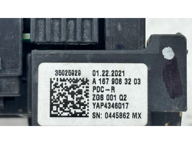 Pojistková skříňka A1679063203, 35025929 Mercedes-Benz GLS X167 2021