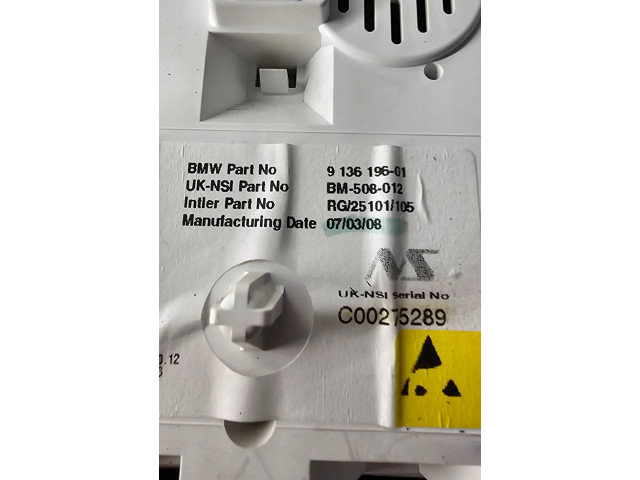 Панель приборов 9136196, C00275289 Mini One - Cooper Coupe R56