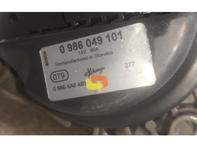 Генератор SLV0986049101   Skoda Fabia Mk2 (5J)  