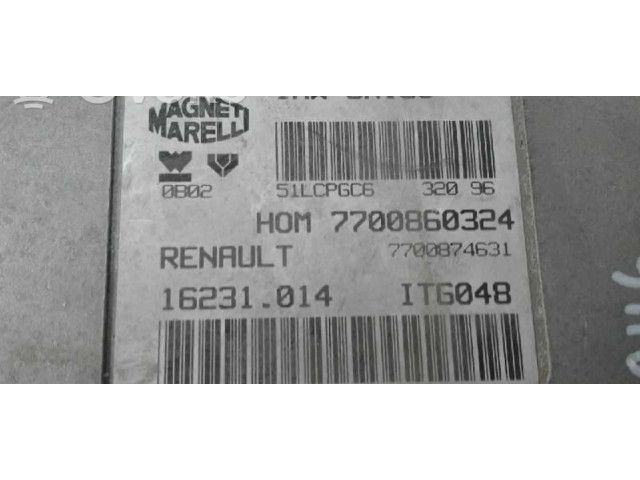 Řídící jednotka 7700860324, 16231014   Renault Twingo I 