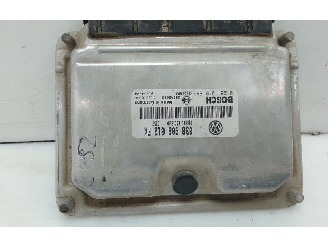 Řídící jednotka 038906012 Skoda Fabia Mk3 (NJ) 2014