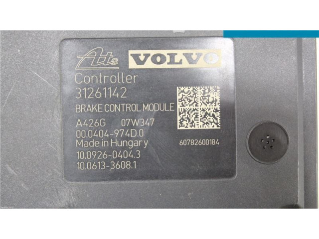 Блок управления АБС 31261143, 7G9N2C405AC   Volvo V70