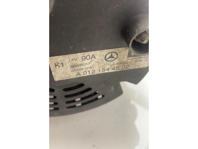 Генератор A0121544502   Mercedes-Benz A W168      