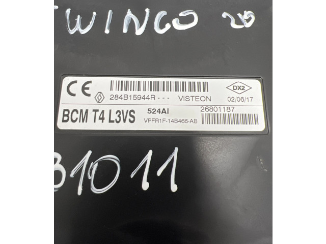 Блок комфорта 284B15944R Renault Twingo III