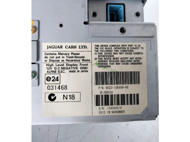 Дисплей 9X2310E889AB Jaguar XF X250