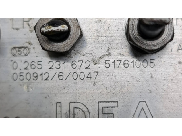 Блок АБС 51761005, 0265231672 Lancia Musa