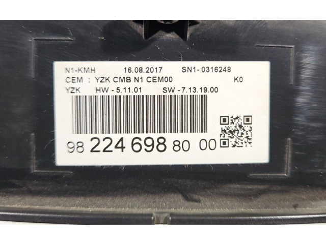 Přístrojová deska Toyota Proace 2017 9822469880, IMPRK1401994