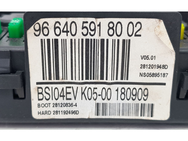 Блок предохранителей 966405918002, 191395 Citroen C4 I