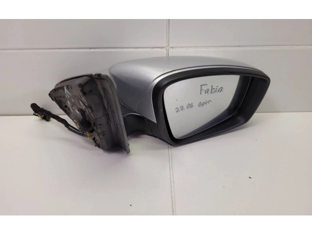 Зеркало электрическое Skoda Fabia Mk3 (NJ) 2015 - 2021 года