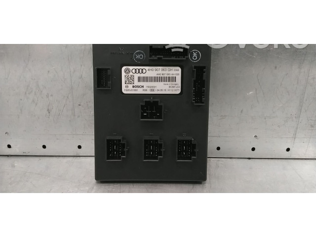 Модуль управления BSM 4H0907063GH, 4H0907063EB   Audi A6 S6 C7 4G    