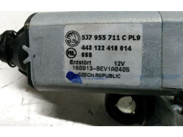 Моторчик заднего дворника 5J7955711B, 5J7955711B    Skoda Yeti (5L)