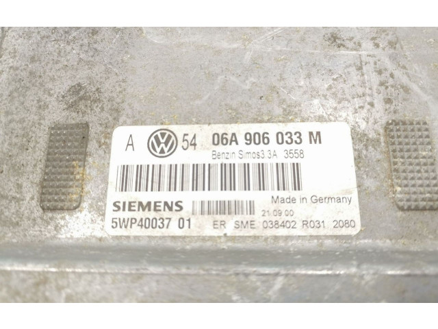 Блок управления двигателя 06A906033M, 5WP4003701 Volkswagen Golf Cross