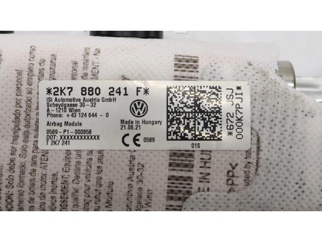 Подушка безопасности в сиденье Volkswagen Caddy