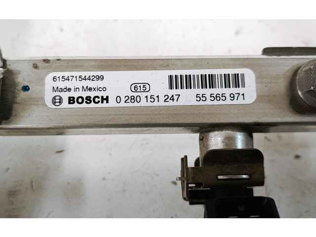 Комплект форсунок 55565971, 0280158205    Buick Encore I  B14XFT / LUV 