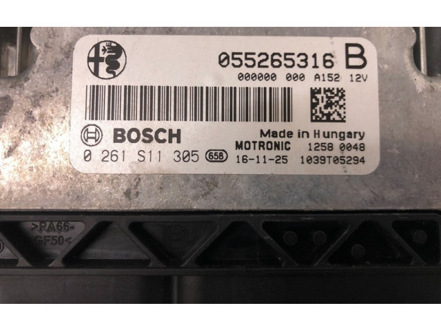 Řídící jednotka 055265316B, 0261S11305   Alfa Romeo Giulia 2017