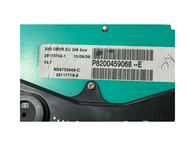 Přístrojová deska Opel Vivaro 2008 P8200459068, 281157041