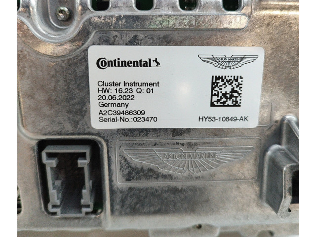 Přístrojová deska Aston Martin DB11 2022 HY5310849AK, A2C39486309