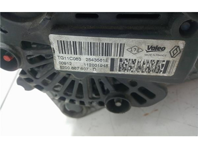 Генератор 2543561E Dacia Duster