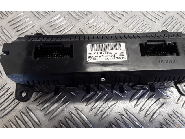 Блок управления климат-контролем F1ET18C612DJ, WZ8V039543   Ford Focus