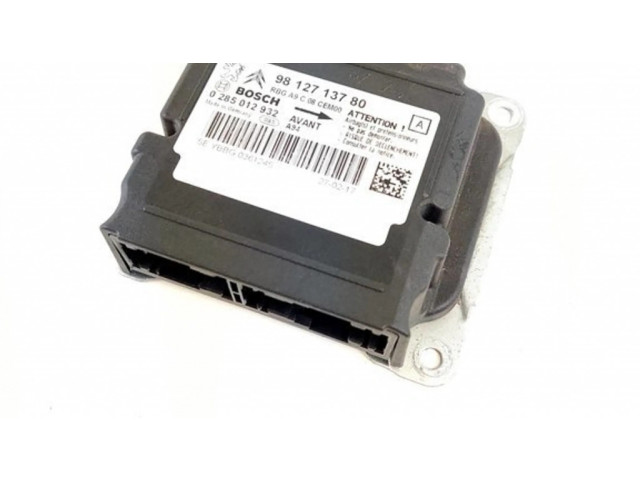 Блок подушек безопасности 9812713780, 0285012932 Peugeot 2008 I