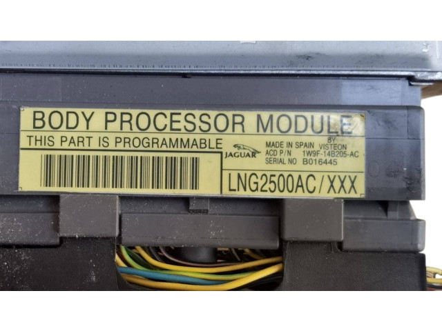 Блок комфорта 1W9F-14B205-AC, LNG2500AC Jaguar XJ X308