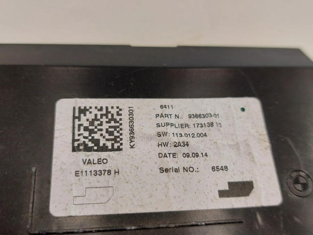 Блок управления климат-контролем 9366303 Mini One Cooper F56 F55