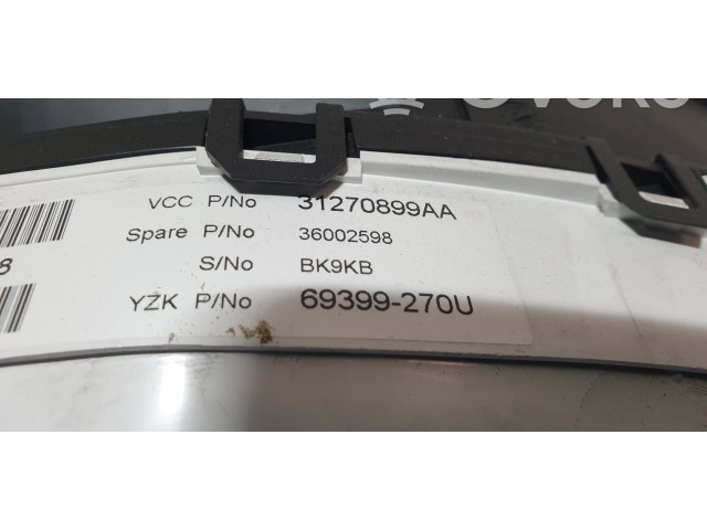 Панель приборов 36002598, 31270899AA   Volvo XC70       