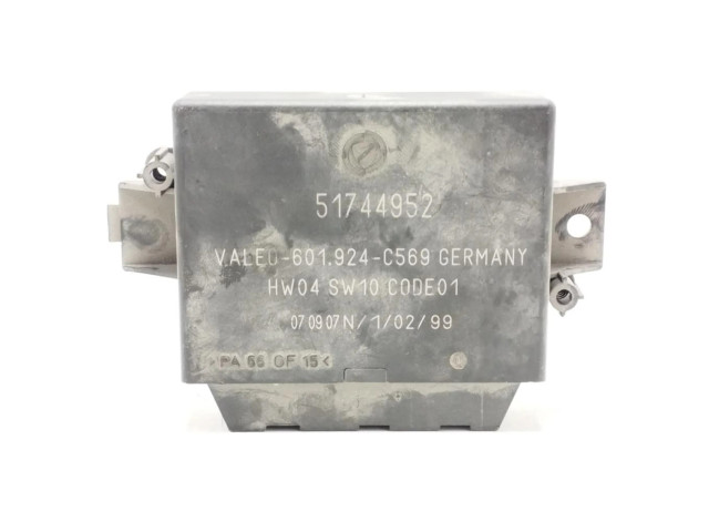 Řídící jednotka 51744952, MODULOELECTRONICO Fiat Punto (199)