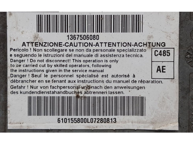 Блок подушек безопасности 1367506080, 178801   Citroen Nemo