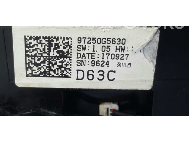 Блок управления климат-контролем 97250G5630, 97250G5630CA   KIA Niro