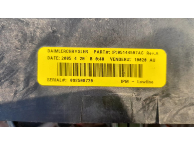 Pojistková skříňka p05144507ac, 05144507ac Chrysler Town & Country IV 2005
