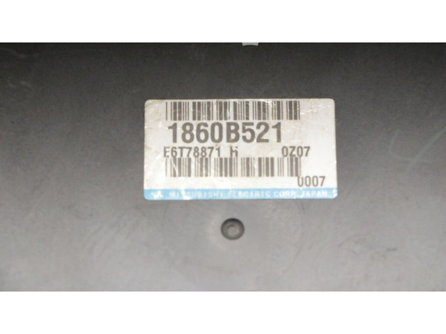 Řídící jednotka 1860B521, 1860B521 Mitsubishi Lancer X 2011