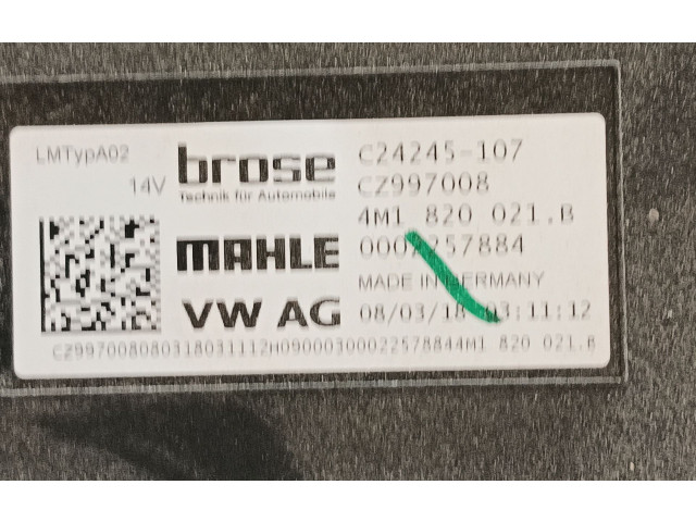 Вентилятор печки 4M1820021, C24245107 Audi Q5 SQ5