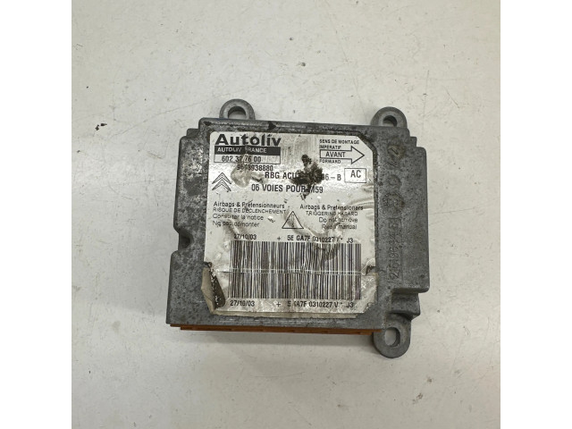 Блок подушек безопасности 602327600 Citroen Berlingo