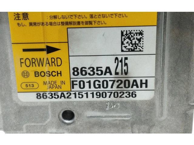 Блок подушек безопасности 8635A215, F01G0720AH Mitsubishi ASX